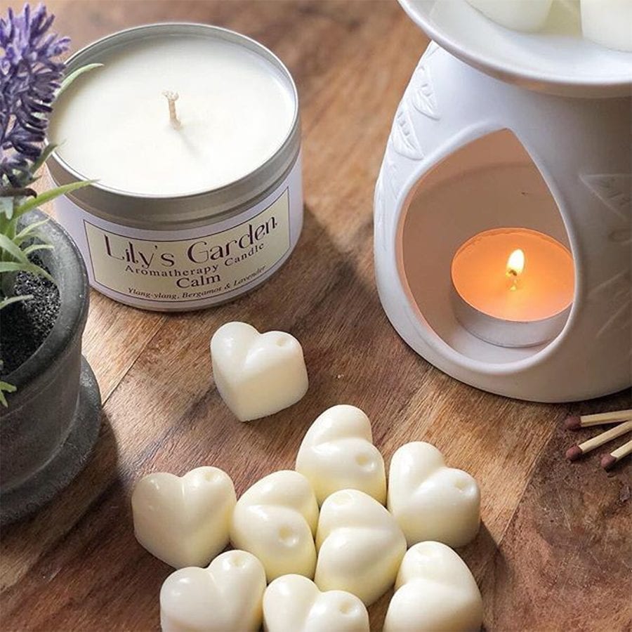 Love Heart Wax Melts - Lily's Garden Organics